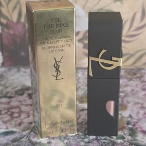 YSL 231 Rosewood Emotion :  The Inks Blur Lip Stain - Matte Pink